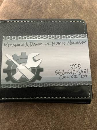 Mobil Mechanic 562-612-2481 (Bellflower, Paramount, Downey)