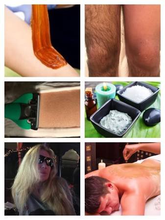 Men's Hair Removal, Men's Body Shave, Men's Body Wax, Body Scrub, Shower (Los Angeles, Hollywood, Studio City)