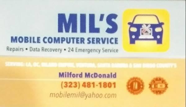 $50 Computer Repair, Data Recovery, Virus Cleaning and More, 24/7 Mobile Service (Los Angeles and Surrounding Areas)