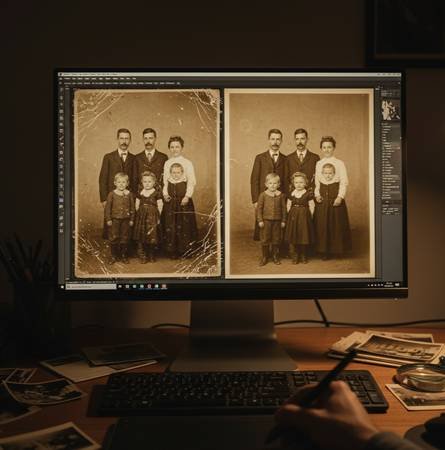 Photoshop, Photo Restoration, People Removal, Background Changes, etc. (Canoga Park)