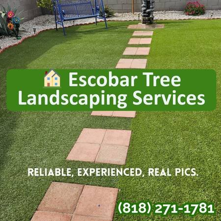JE PRO Landscaping, Artificial, Pavers, Trees, more. Dependable (All Los Angeles, West, South, Central.)