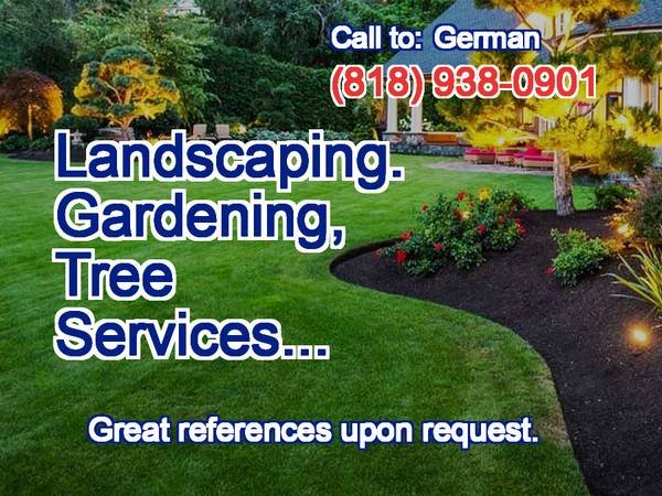 SANDOVAL's Landscaping, Gardening, Trees, more. References! (Los Angeles, San Fernando Valley, more.)