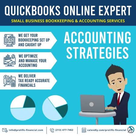 QuickBooks ProAdvisor: Expert Cleanup and Catch-Up Bookkeeping Services (LA - Downtown Los Angeles - Hollywood / West Hollywood areas)