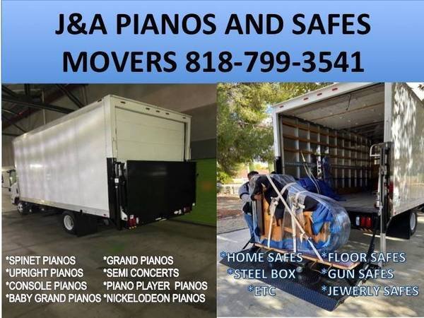 Same Day Piano &amp; Gun Safe Movers – Fast, Safe, and Affordable! (SFV, LA, OC)