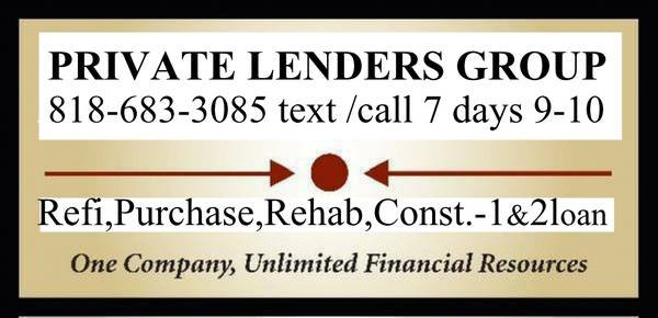 Private Direct Lenders for Real Estate - Best Lender (CA)