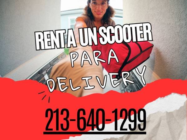 Renta de Scooters 200cc para Delivery | 200cc Scooters for Delivery Apps (Los Angeles)