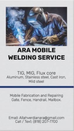 Mobile Welding Service (Glendale, CA)