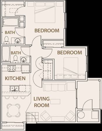 $1,884 / 2br - Carports and Garages Available, Oversized Closets, 2 bedroom (45431 30th St W, Lancaster, CA)