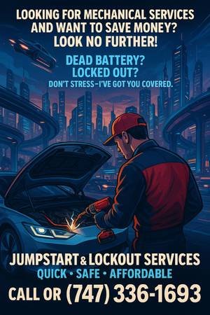 Repair Man Services - Mobile Mechanic Repairs (Culver City)