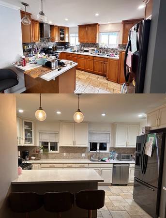 Painting and Refinishing for Kitchen Cabinets, House Interior/Exterior, Decks, and Fences (Sylmar)