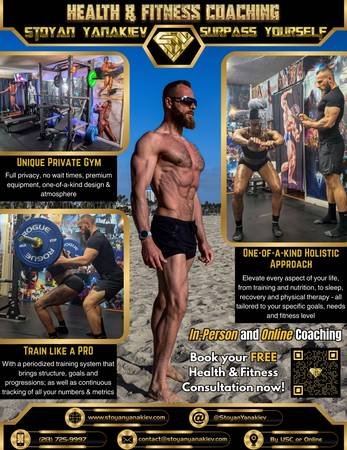 Health &amp; Fitness Coaching for the Driven (Los Angeles (USC) / Online)