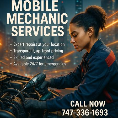 Affordable Mobile Mechanic Repair Tech - Cars Trucks Boats Rv Repair (Santa Clarita)